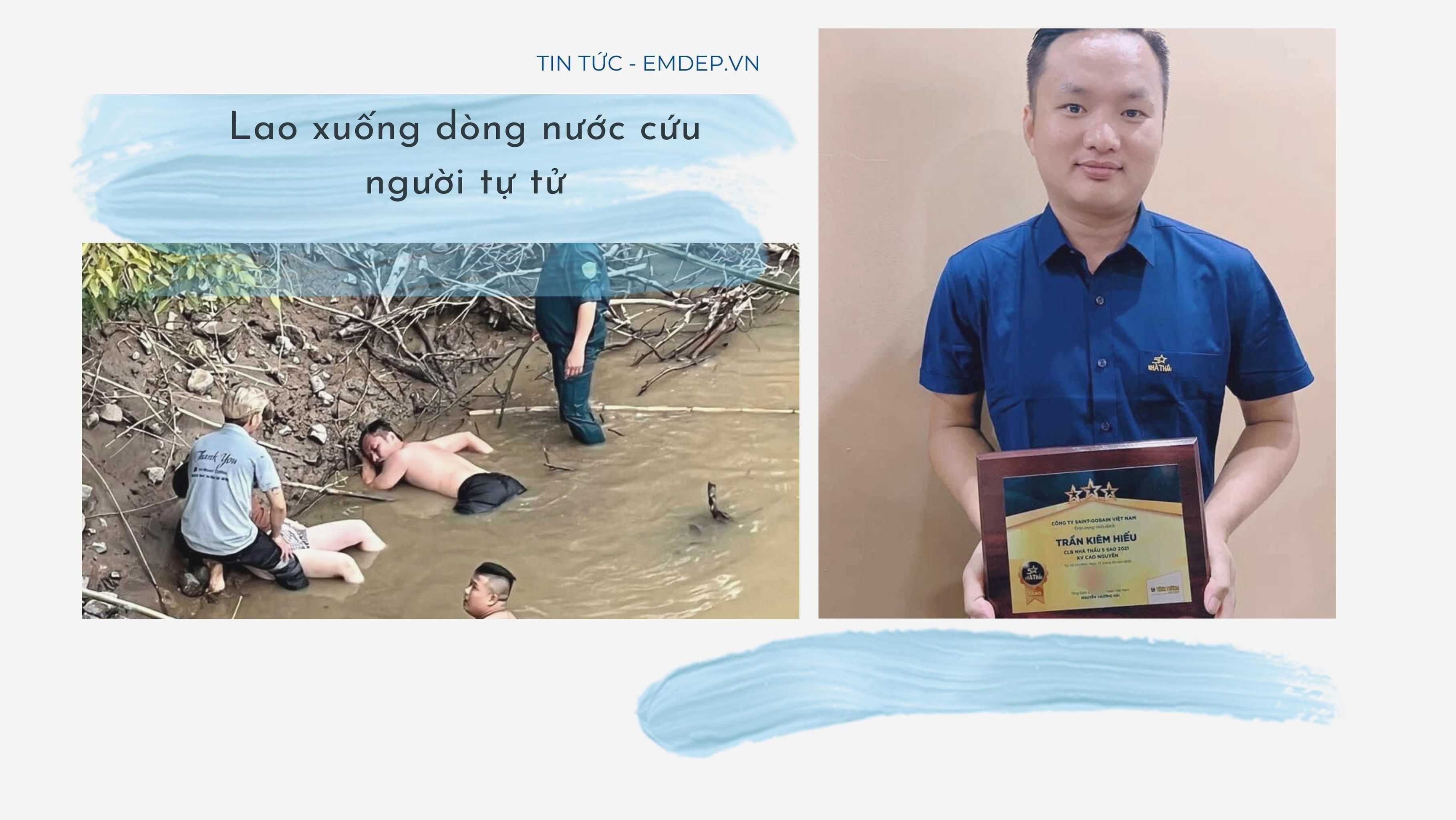 Vợ 'người hùng' cứu cô gái tự tử giữa nước xiết: 'Có lúc tôi nghĩ chồng không thể sống để vào bờ' 

