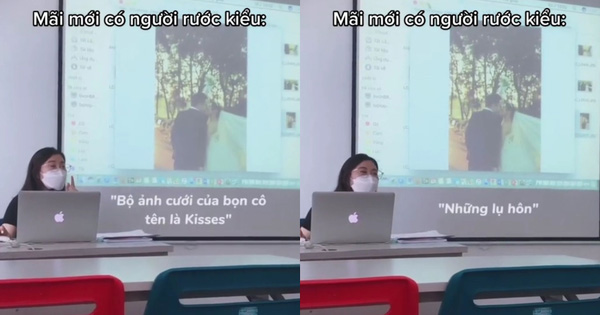 Mừng vì lấy chồng, cô giáo phấn khích khoe ảnh cưới với học sinh, CĐM bình luận: Điệu bộ của cô cho thấy hạnh phúc "tràn ra ngoài màn hình"
