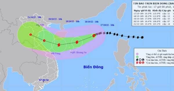 Dự báo thời tiết 19/10: Bão số 6 giảm cấp, chiều nay Hà Nội chuyển mưa rét