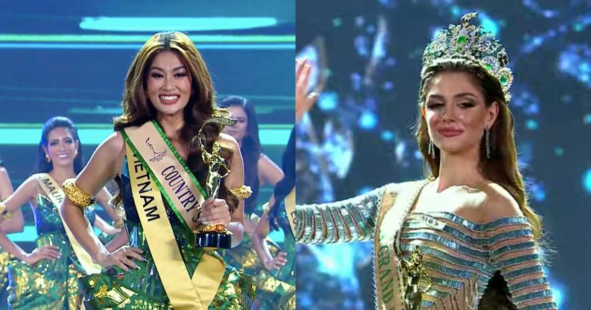 Thiên Ân trượt top 10 trong 'ngỡ ngàng', vương miện Miss Grand International 2022 thuộc về đại diện Brazil