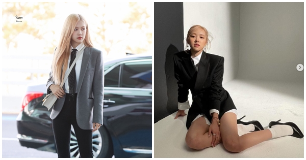 Học Rose (BLACKPINK) cách mix&match với blazer để ngời ngời khí chất như 'nữ chủ tịch'