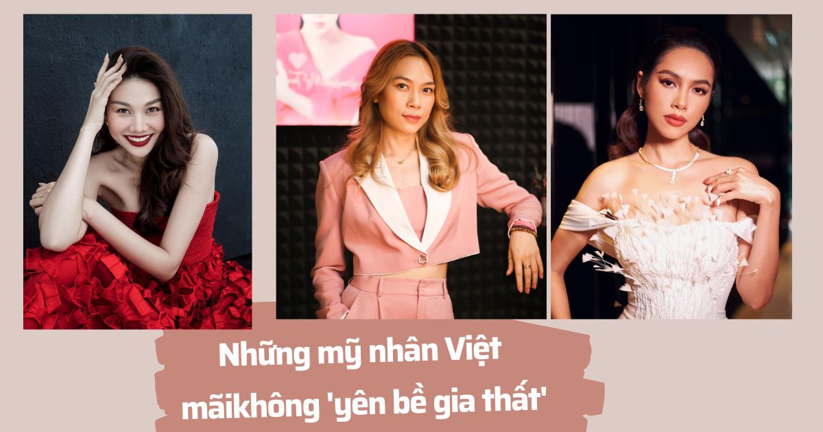 Những mỹ nhân Việt U40 không 'yên bề gia thất': Bên vì gặp biến cố, bên 'đuối sức' trong tình yêu