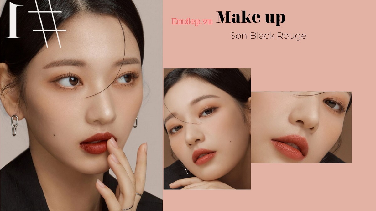 Review chi tiết son Black Rouge Double Layer Over Velvet: Chuẩn màu Hàn Quốc, tôn da, giá  300K