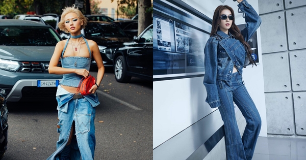 Nhờ sức mạnh của xu hướng Y2K trang phục denim bỗng hot xình xịch, Ngọc Trinh, Khánh Linh yêu thích