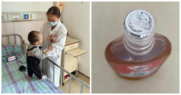 Bé 1 tuổi uống nhầm nước khử trùng, mẹ xử lý thông minh được bác sĩ khen ngợi chuyên nghiệp

