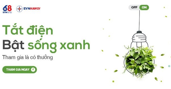 Cùng EVN Hà Nội và EPoint "Tắt điện - Bật sống xanh" chung tay tiết kiệm năng lượng, bảo vệ môi trường