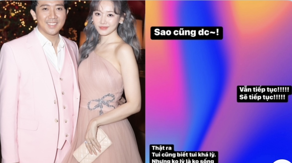 Hari Won bất ngờ đăng status ẩn ý khiến fan lo lắng: "Sao cũng được, vẫn tiếp tục và sẽ tiếp tục"