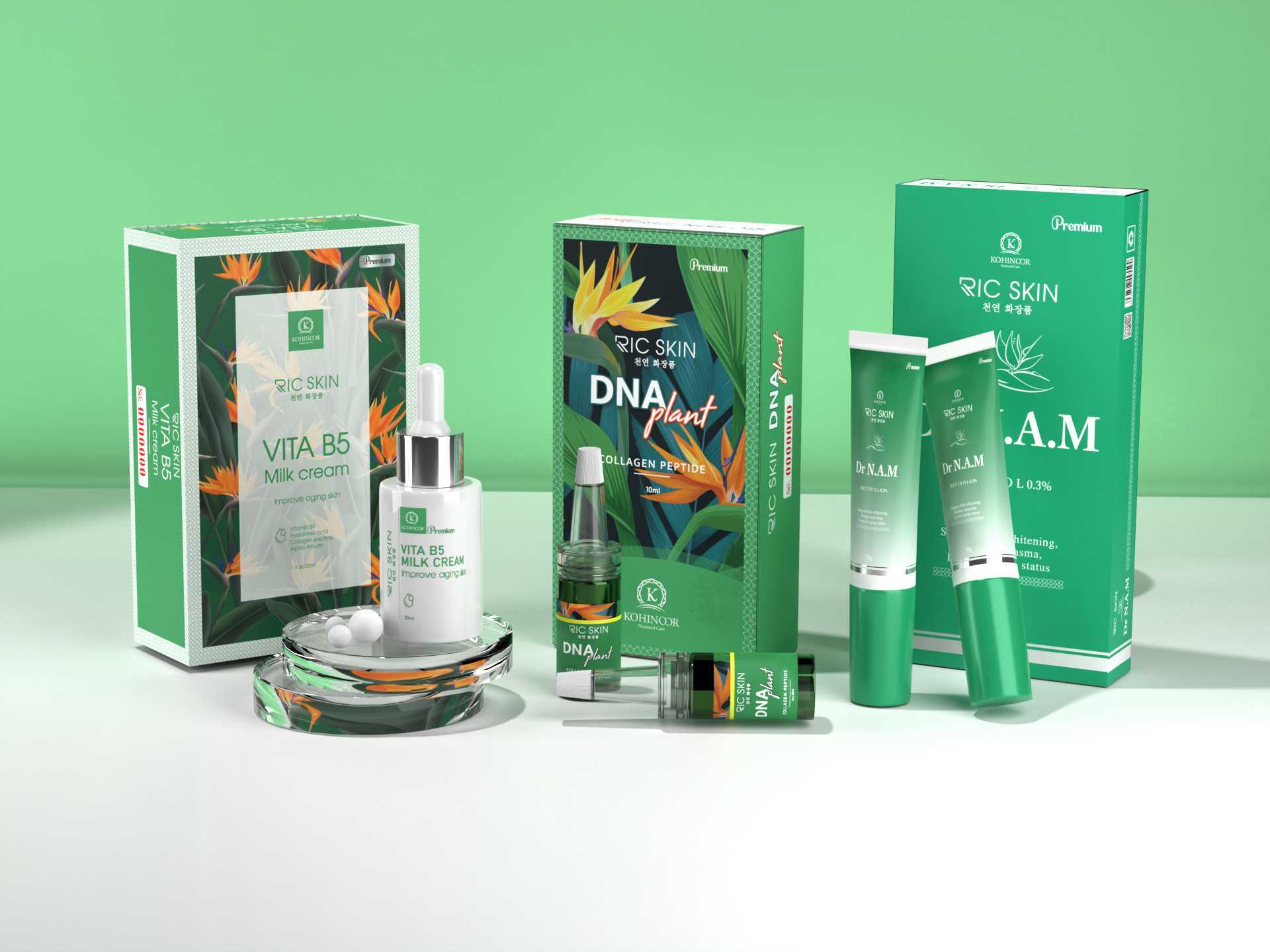 Combo trắng da mờ nám Ric Skin Kohinoor có gì khiến phái đẹp săn đón?