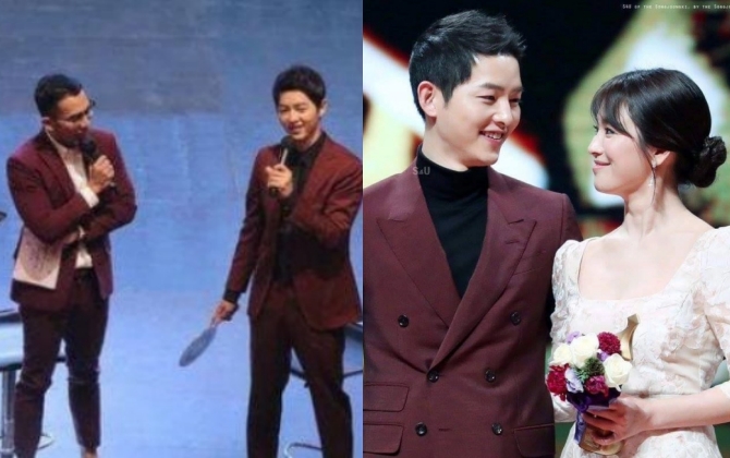 Song Joong Ki diện lại trang phục lúc ở bên Song Hye Kyo, vô tư kể kỷ niệm đóng 'Hậu duệ của mặt trời'