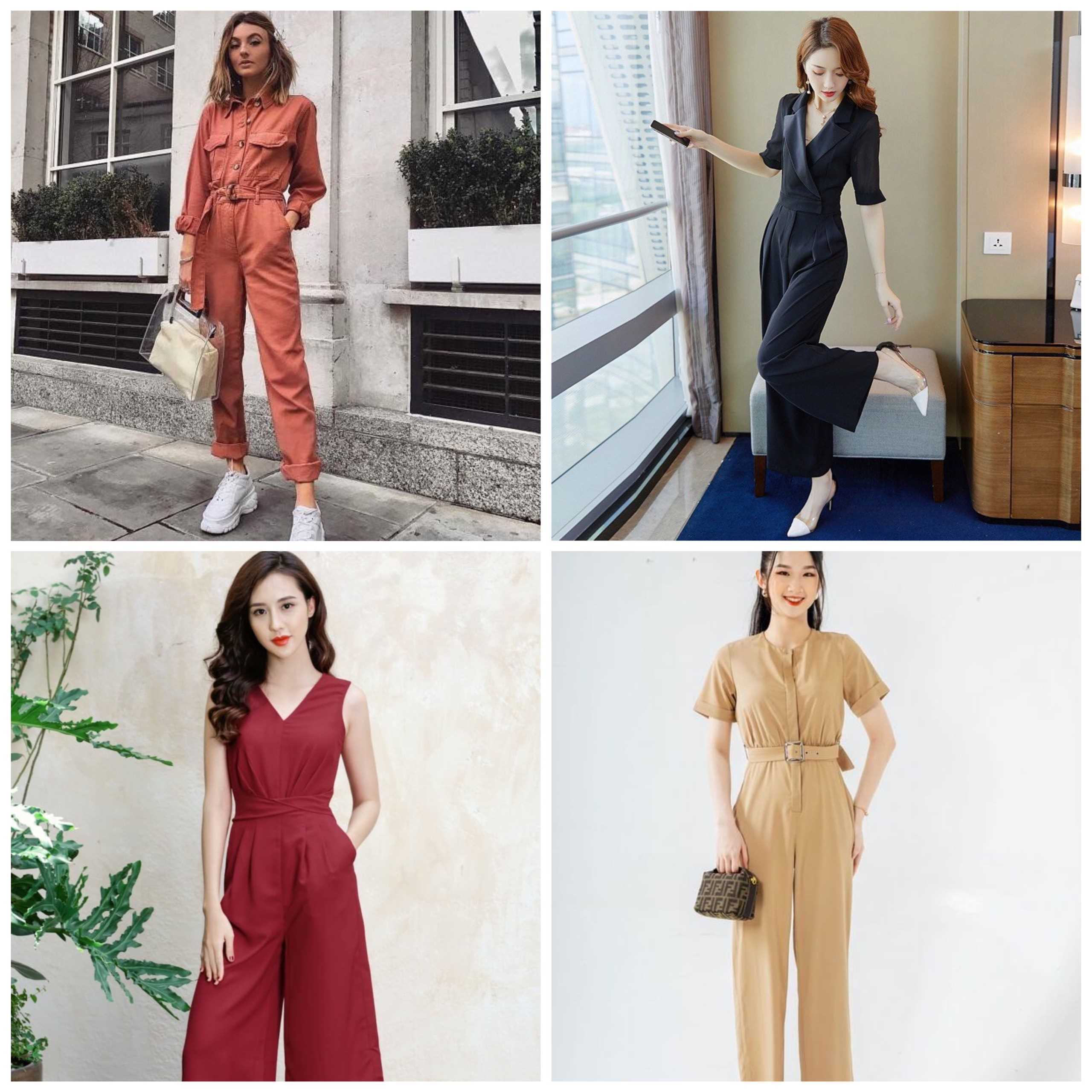 Tổng hợp những bộ jumpsuit đẹp nhất cho nàng