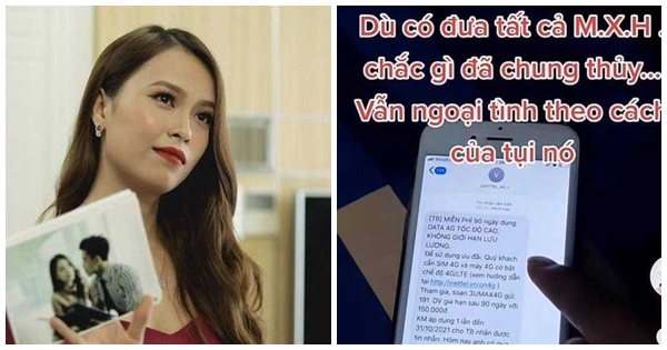 Đưa hết tài khoản mạng xã hội cho vợ, người chồng vẫn ngoại tình...qua tin nhắn tổng đài
