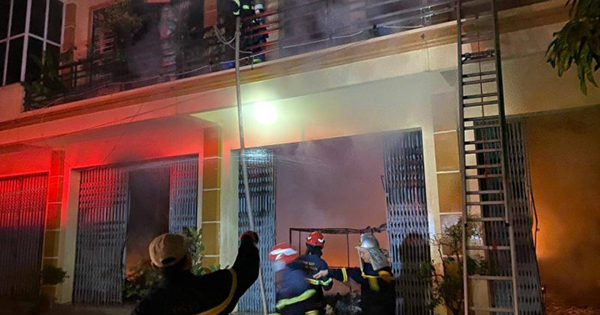 Hà Nội: Cháy nhà 2 tầng, 1 người chết, 6 người thoát nạn