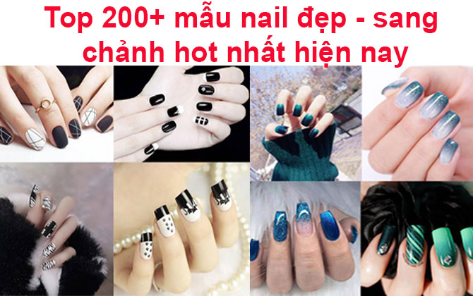 Top 200+ mẫu nail đẹp sang chảnh "hot" nhất 2023