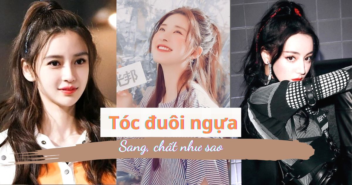 Học Dương Mịch,  Triệu Lộ Tư phong cách 'tóc đuôi ngựa cao buộc nửa đầu' nhân đôi khí chất
