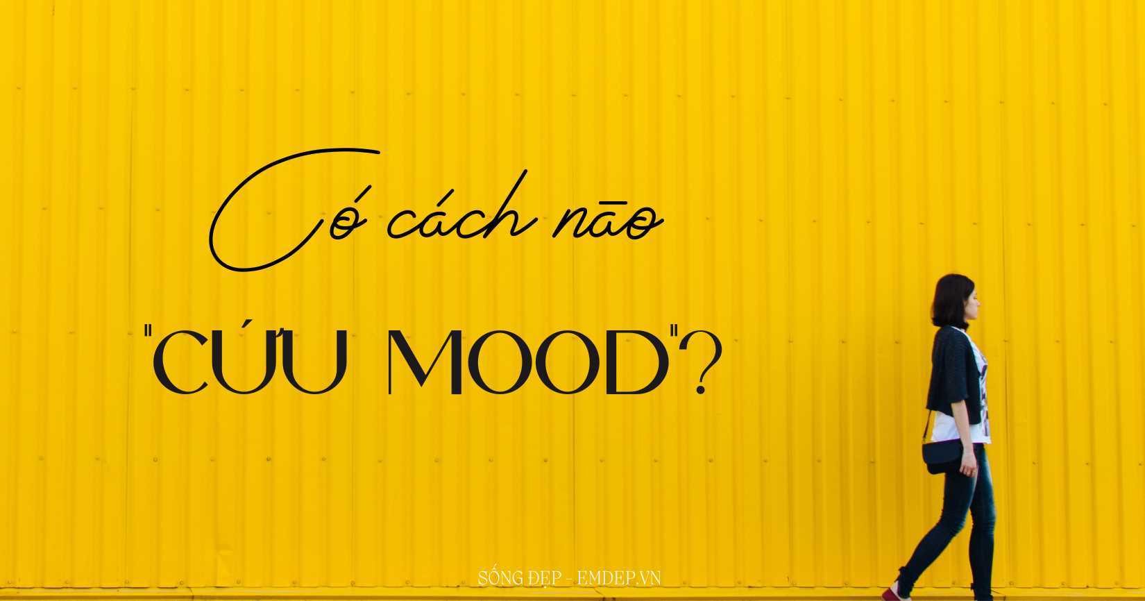 Vì sao ta thường dễ ‘tụt mood’? Có cách nào ‘chữa bệnh tụt mood’?