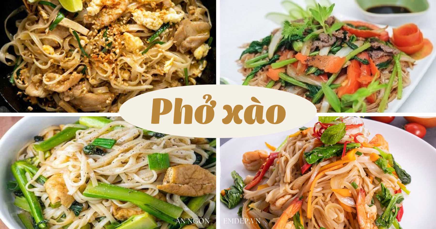 4 cách làm phở xào giòn mềm, thơm thơm cho bữa tối ngày cuối năm nhanh gọn mà ngon đủ chất