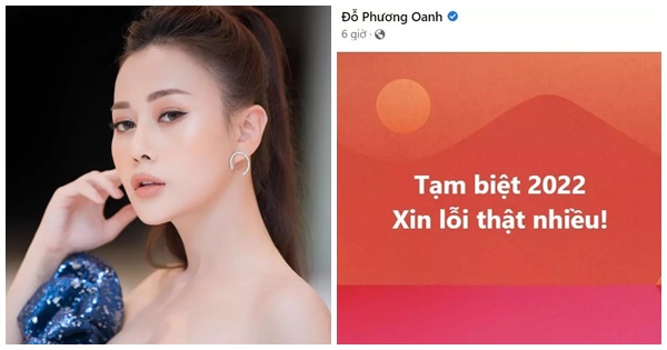 Phương Oanh treo status 'xin lỗi' khiến dân tình hoang mang