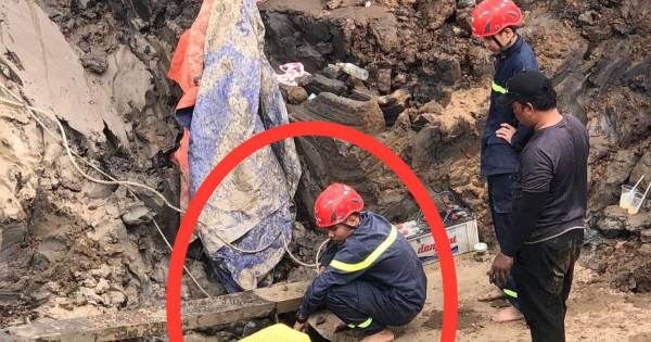 Vụ cháu bé 10 tuổi rơi xuống trụ móng cầu sâu 35 mét: Bơm oxy, chạy đua với thời gian