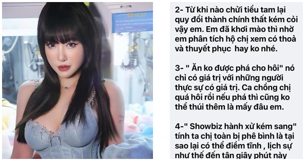 Elly Trần hồi đáp nhân tình của chồng, khẳng định mối quan hệ hiện tại với chồng Tây
