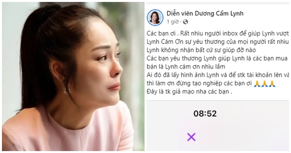 Dương Cẩm Lynh thông báo không nhận bất cứ sự ủng hộ nào dù đang nợ 6 tỷ