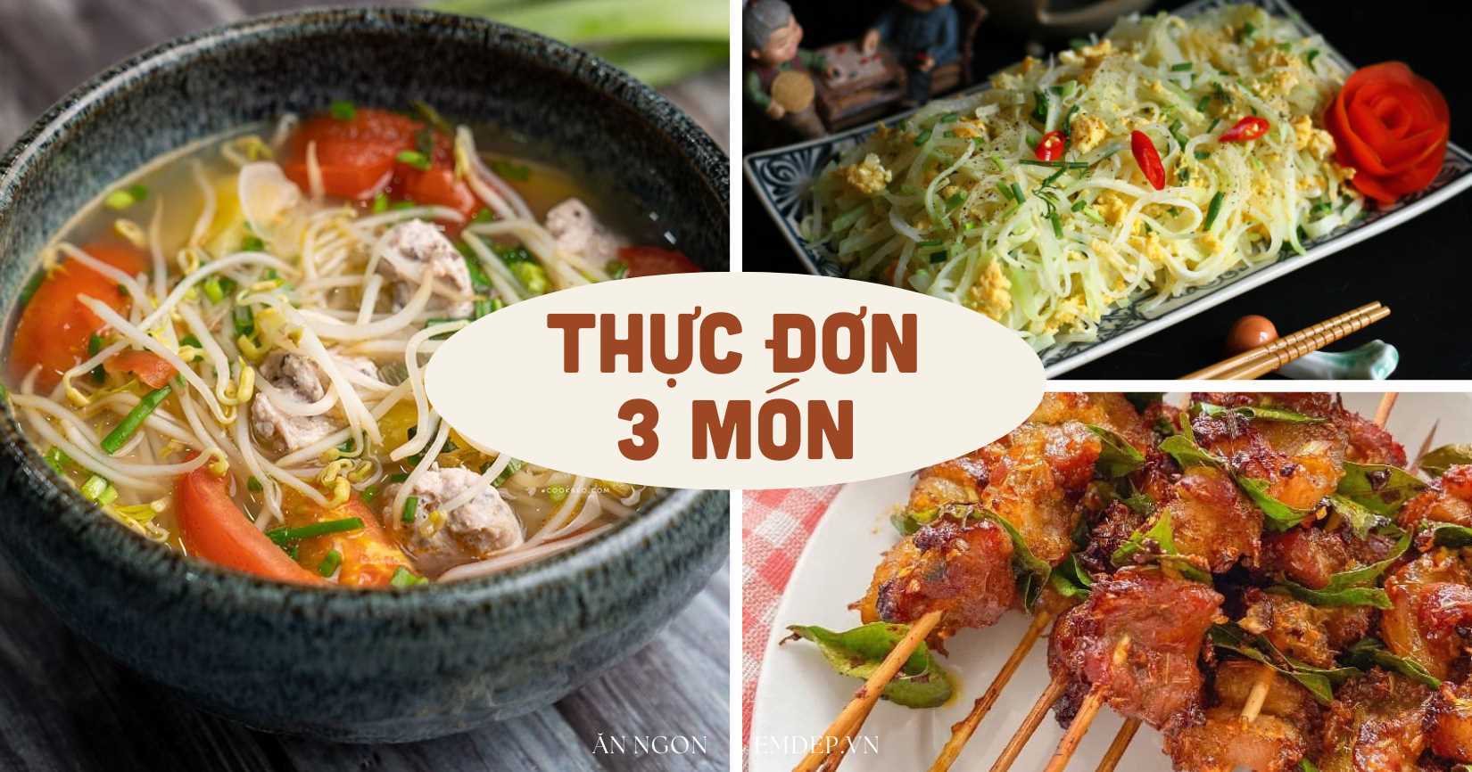 Thực đơn 3 món ngon đủ dưỡng chất, nấu siêu nhanh cho ngày tháng Chạp tất bật