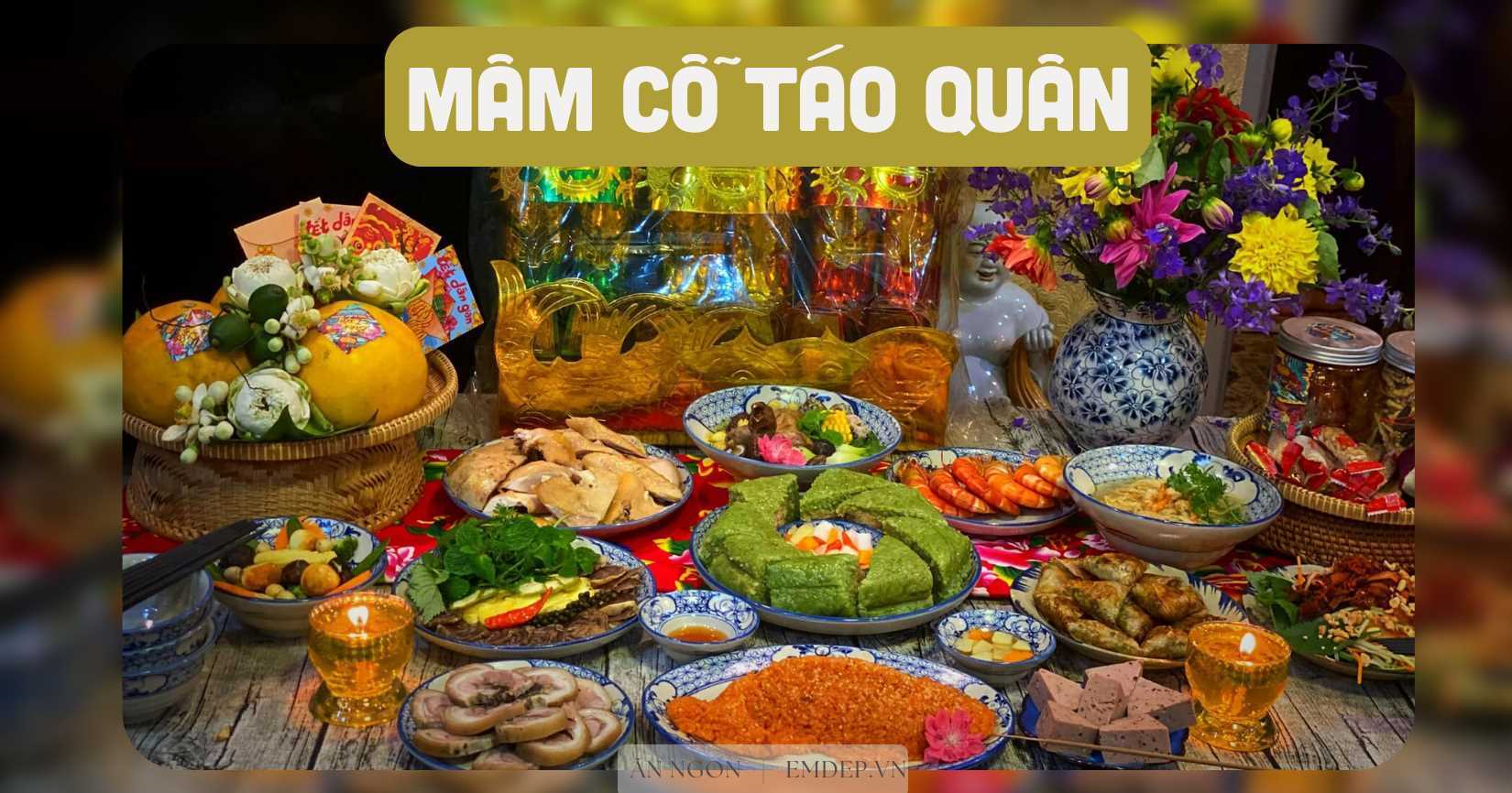 Mâm cỗ cúng ông Công ông Táo cần có những gì?