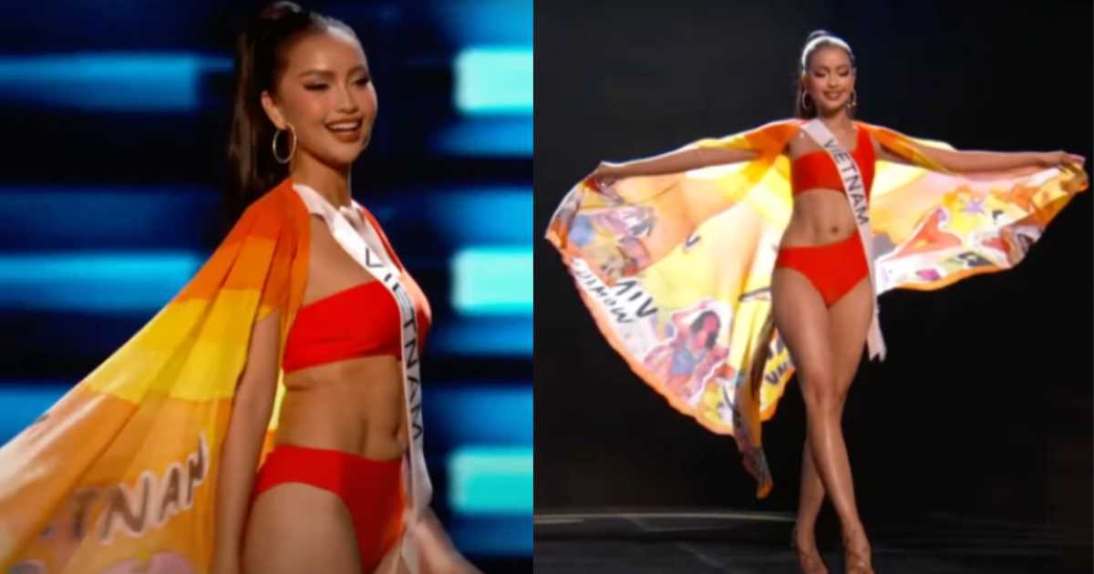 Ngọc Châu trong phần thi bikini bán kết Miss Universe: Cơ bụng đẹp 'nghẹt thở'
