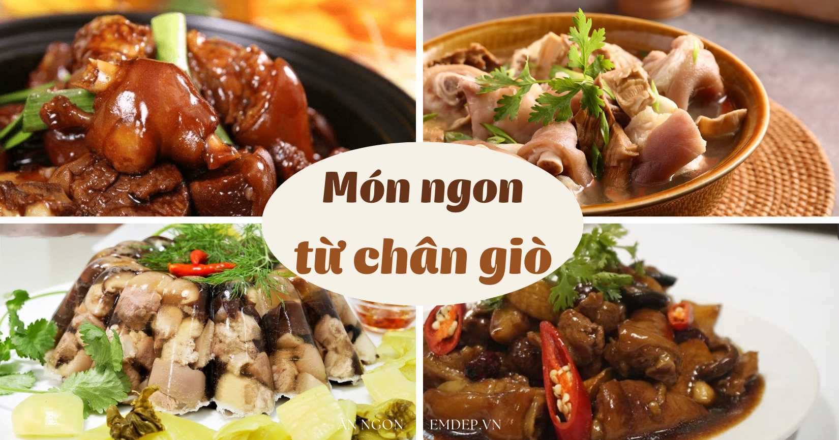 Thực đơn ngày Tết: 4 món chân giò giòn ngon béo ngậy, khó chối từ