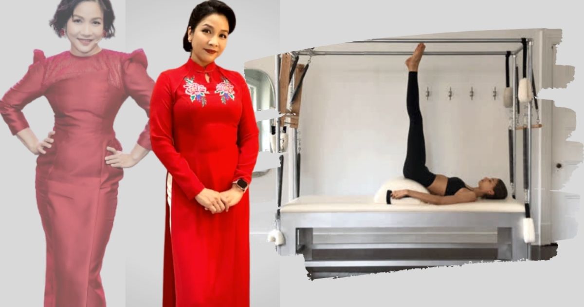 Diva Mỹ Linh bật mí 4 bài tập Pilates giúp siết cơ bụng, giảm mỡ cực kỳ hiệu quả