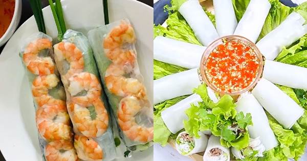 Cuối tuần lười, làm nhanh 4 món cuốn ngon đơn giản mà hết sức 'bon miệng'
