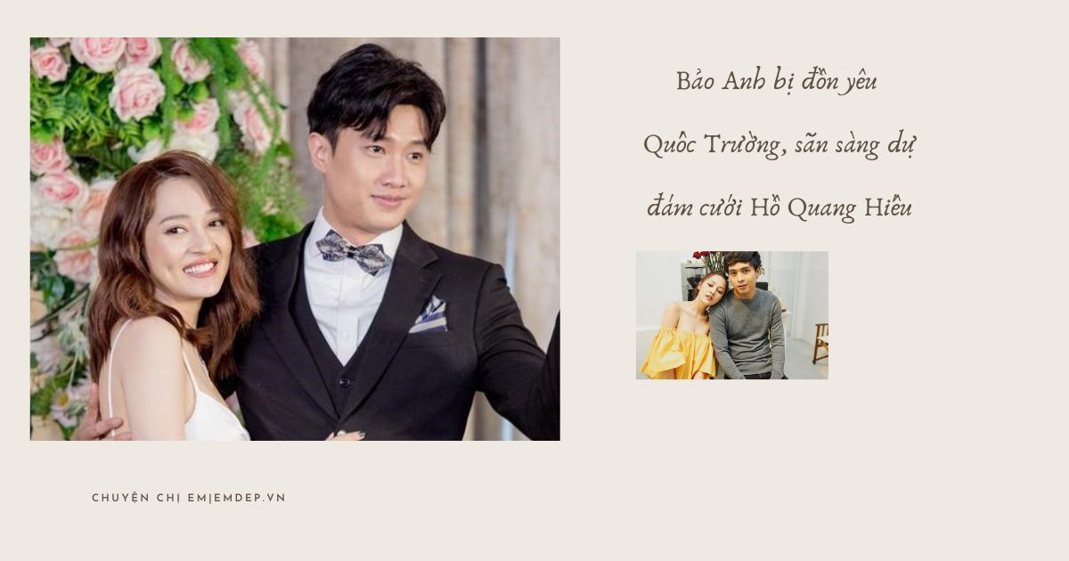 Bảo Anh và mối quan hệ với hai người đàn ông đình đám của showbiz Việt
