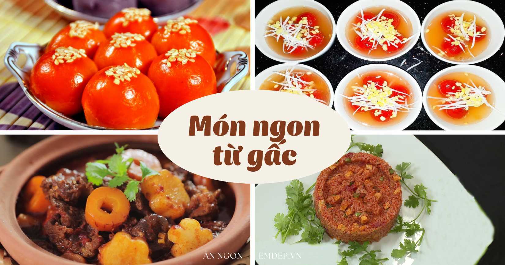 Tranh thủ gấc đang vào mùa, làm ngay 4 món ngon từ gấc hấp dẫn và lên màu đẹp mắt