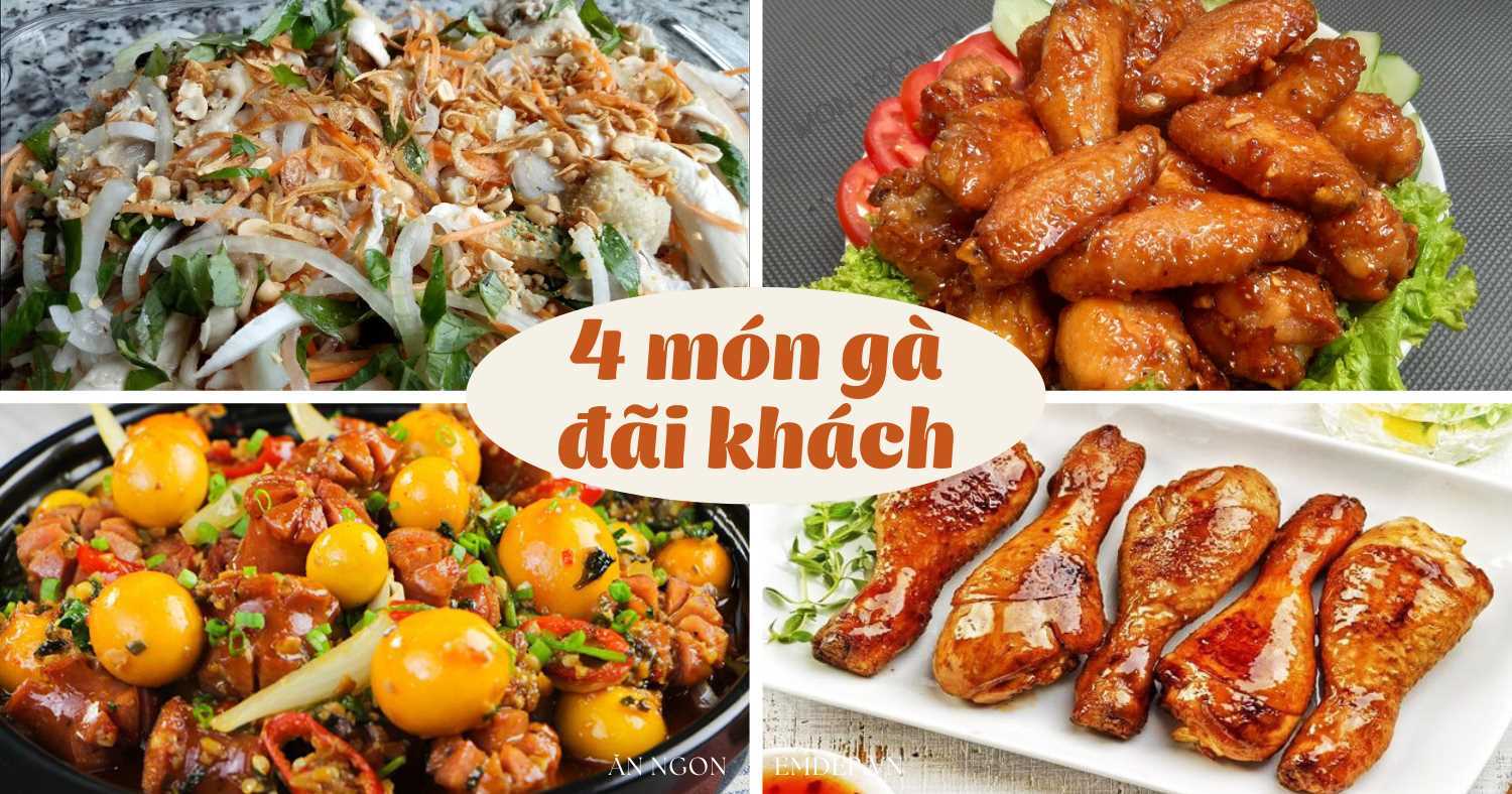 Mâm cơm 4 món đầy đặn thơm nức chỉ từ một con gà, mẹ đảm lưu ngay để chế biến mỗi khi nhà có khách