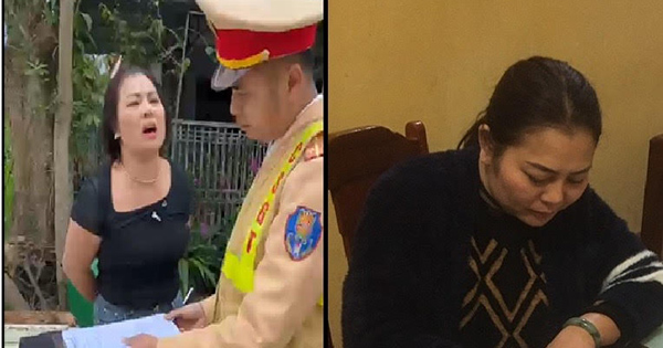 Nhân thân bất ngờ của người phụ nữ lăng mạ, đụng chạm thân thể vào CSGT

