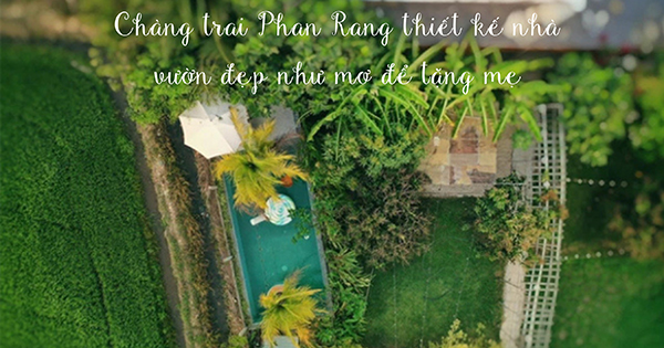 Chàng trai Phan Rang biến vườn dừa thành khu nghỉ dưỡng "mộng mơ" tặng mẹ