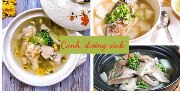 Tổng hợp 3 món canh 'dưỡng sinh' cho những ngày giao mùa dễ ốm vặt