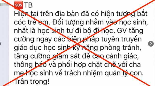 Công an phủ nhận cảnh báo 'bắt cóc trẻ em ở Hà Nội'
