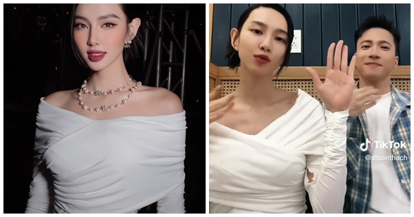 Mải mê 'đu trend' Tiktok, Thùy Tiên chẳng hay áo rách từ bao giờ
