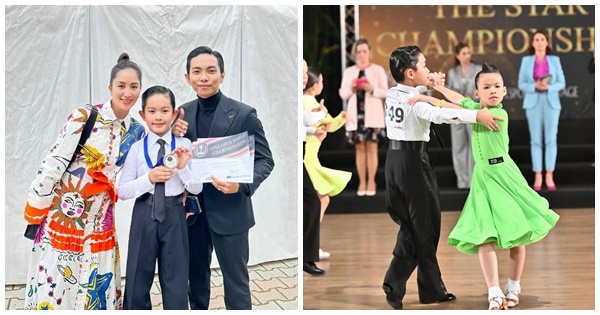 Trước khi lập kỉ lục cho Dancesport Việt Nam, con trai Khánh Thi Phan Hiển từng có lúc suýt gục ngã vì luyện tập mệt mỏi
