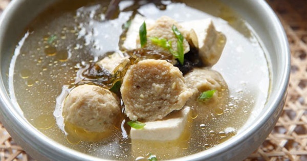 Nấu canh thịt viên đậu phụ thanh mát thích hợp cho ngày hè
