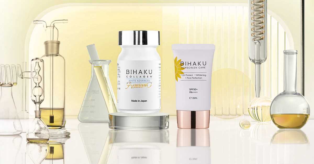 Bihaku - Thương hiệu dưỡng trắng da từ Nhật bản với triết lý giao thoa của khoa học và thiên nhiên
