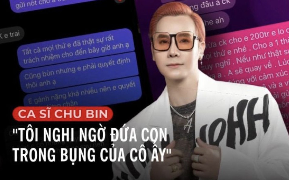 Phỏng vấn Chu Bin giữa ồn ào với tình cũ: Nghi ngờ đứa con trong bụng, tung bằng chứng đáp trả