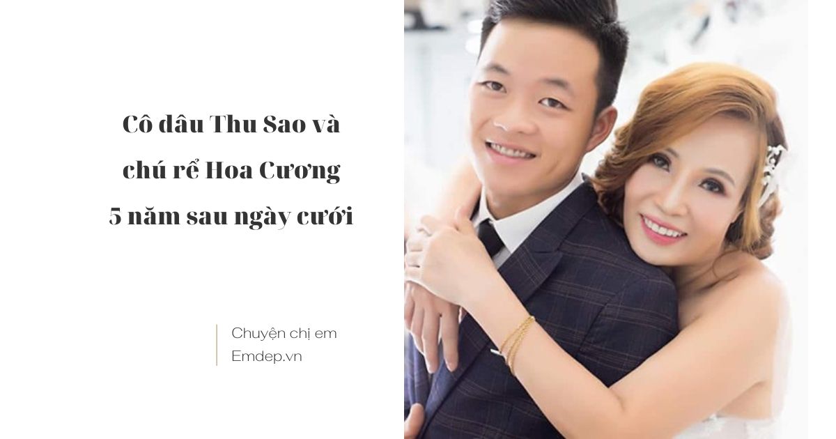 Cô dâu Thu Sao và chú rể Hoa Cương 5 năm sau ngày cưới: Hạnh phúc ngọt ngào, chứng minh tình yêu đích thực