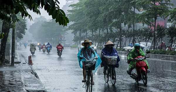 Đợt không khí lạnh cuối cùng đang tràn xuống, miền Bắc chuyển mưa dông