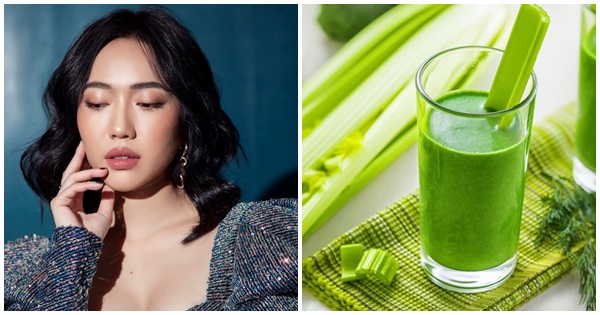 Diệu Nhi chăm uống nước ép để tăng cường collagen, U40 vẫn tươi trẻ cuốn hút