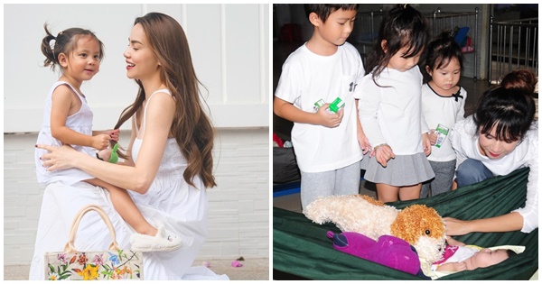 Vợ chồng Lý Hải, Hà Hồ tâm niệm dạy con một điều, giúp bé biết yêu thương, đánh thức lòng trắc ẩn

