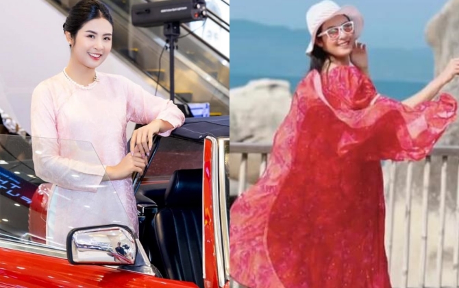 5 tháng sau đám cưới, Hoa hậu Ngọc Hân liên tiếp lộ bằng chứng có bầu nhưng chưa chịu thừa nhận