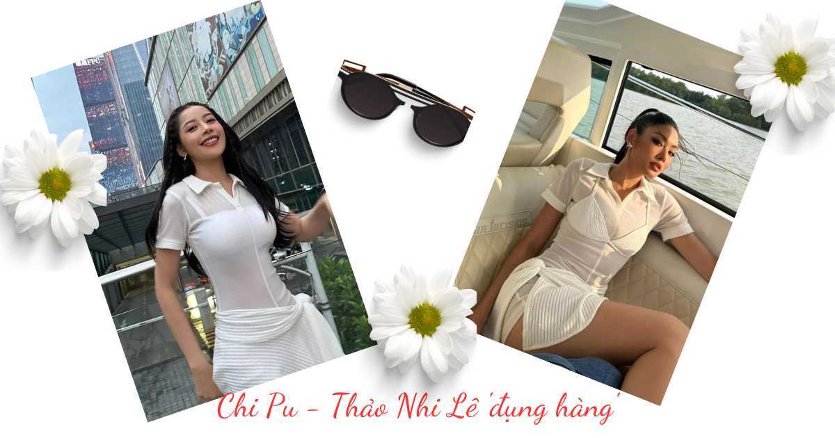 Thảo Nhi Lê 'đụng hàng' váy Chi Pu, thay đổi một chi tiết ấn tượng
