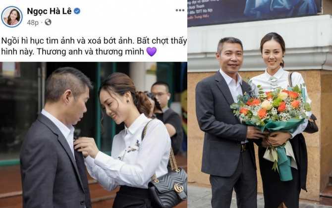 Đăng ảnh cũ trước khi chồng đổ bệnh, bà xã NSND Công Lý xúc động: "Thương anh và thương mình"