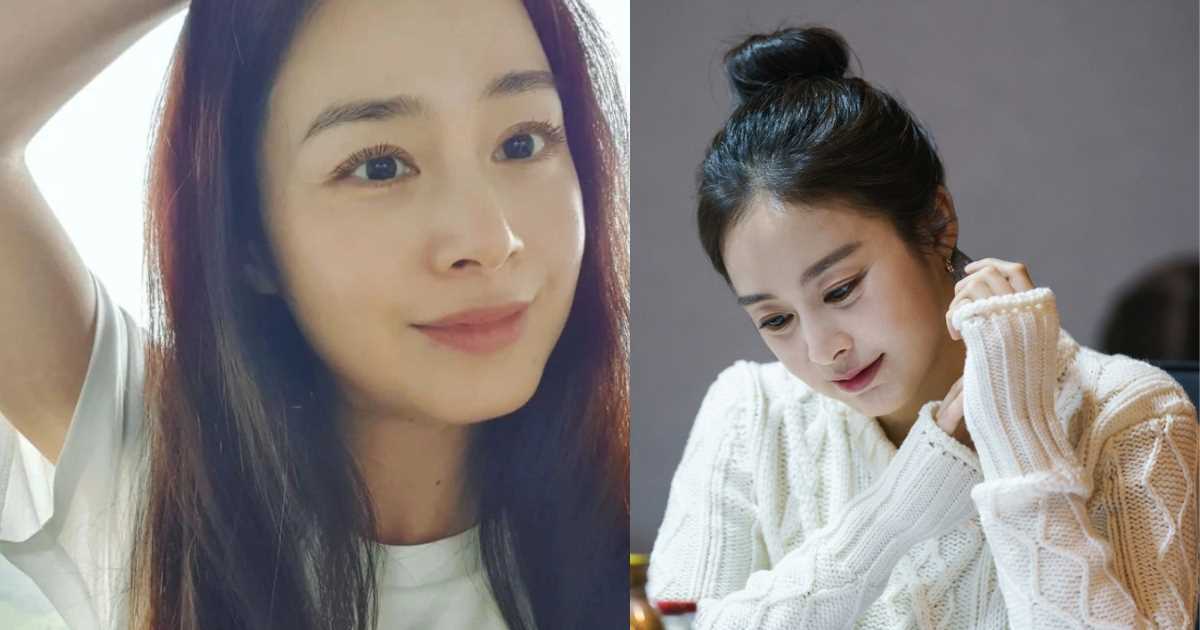 Kim Tae Hee 43 tuổi mặt mộc vẫn 'phát sáng' nhờ thường xuyên uống thứ nước màu xanh rẻ tiền này